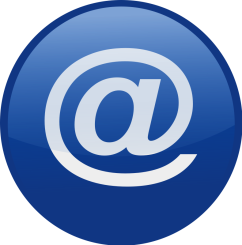 email blue